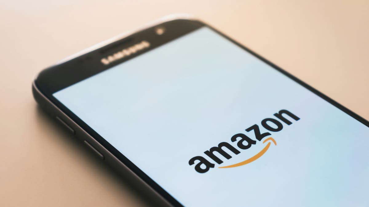 Amazon app on a phone.