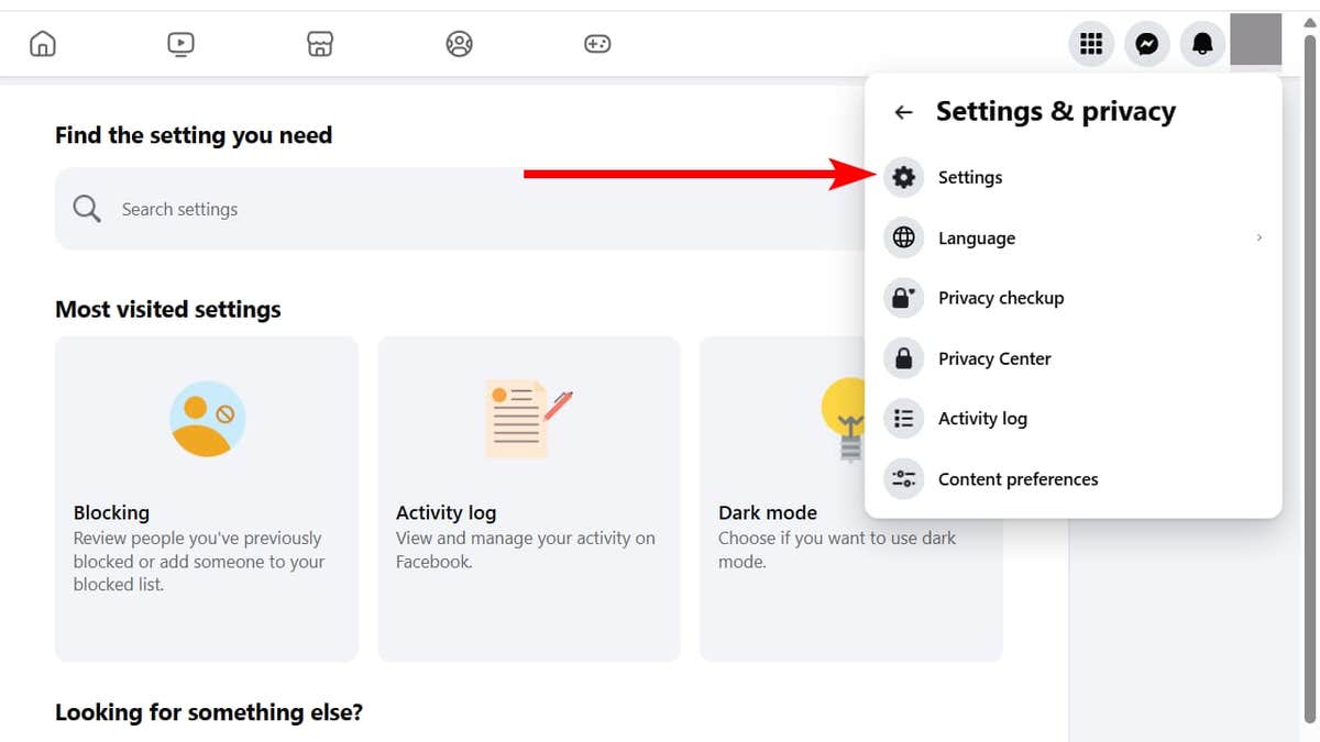 Steps to adjust your Facebook privacy settings.