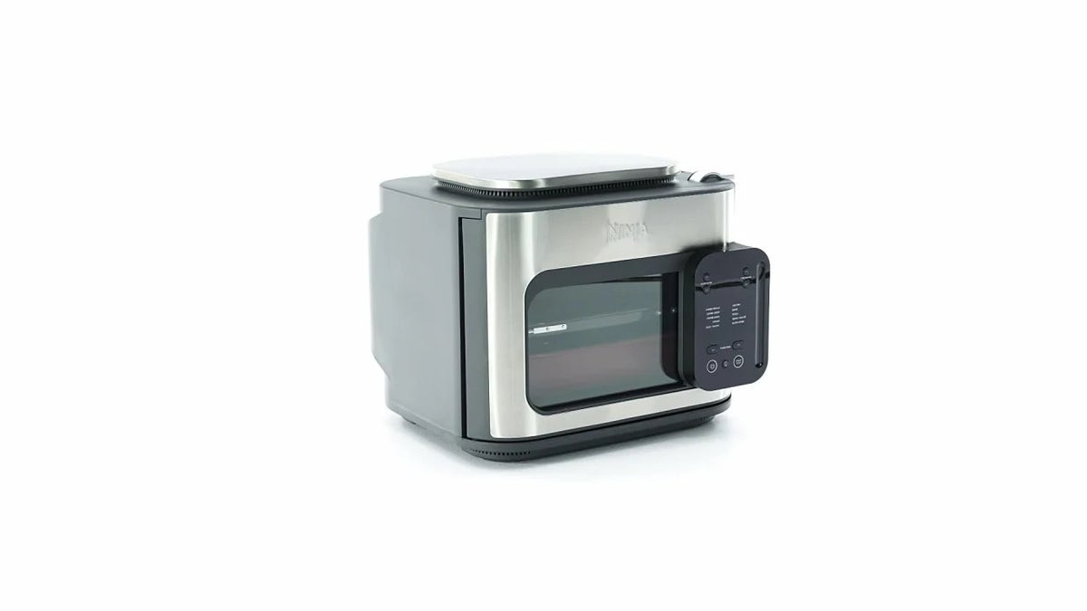 This indoor/outdoor multicooker handles 10 cooking functions in one, including baking, air-frying, dehydrating and roasting. 