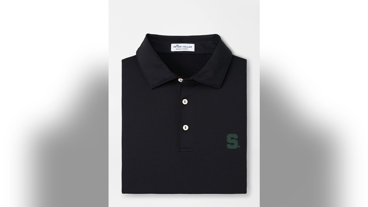 This polo has a sharp, dressy appearance with maximum comfort. 
