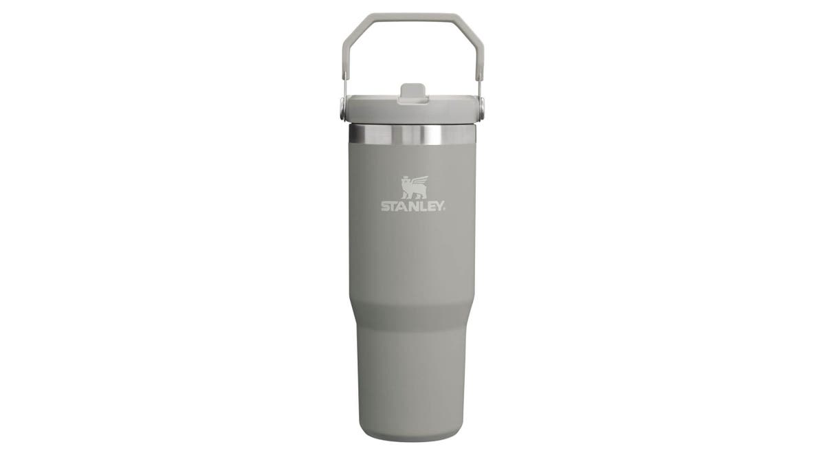 Stay hydrated with a durable water bottle.