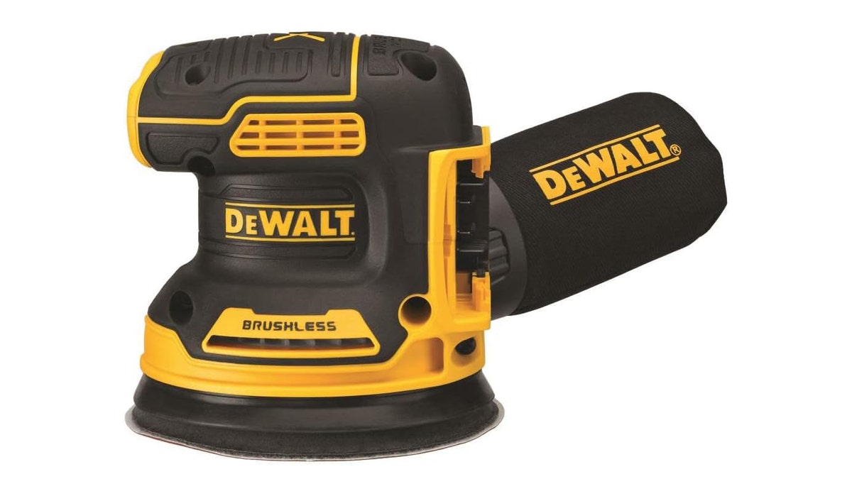 Make DIY projects easy with a battery-powered sander. 