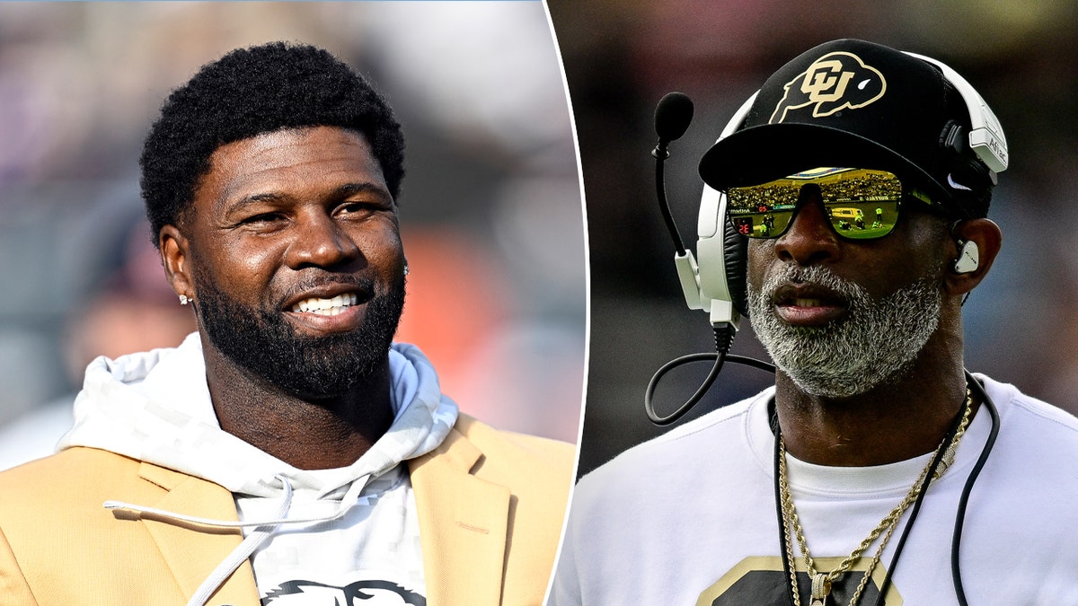 Devin Hester and Deion Sanders side by side