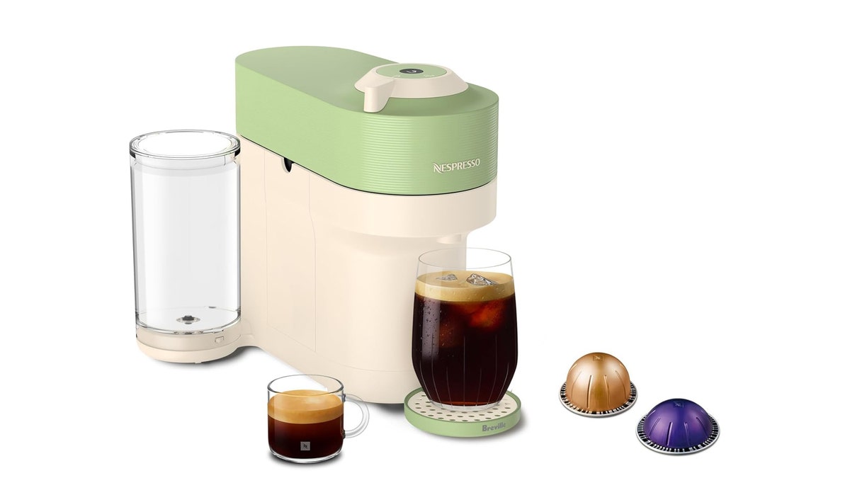This Nespresso comes in a limited-edition color palette. 