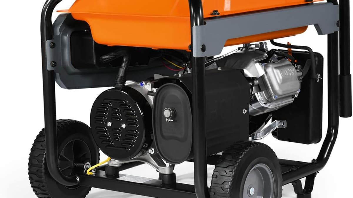 Keep your home powered for longer stretches with this gas generator.