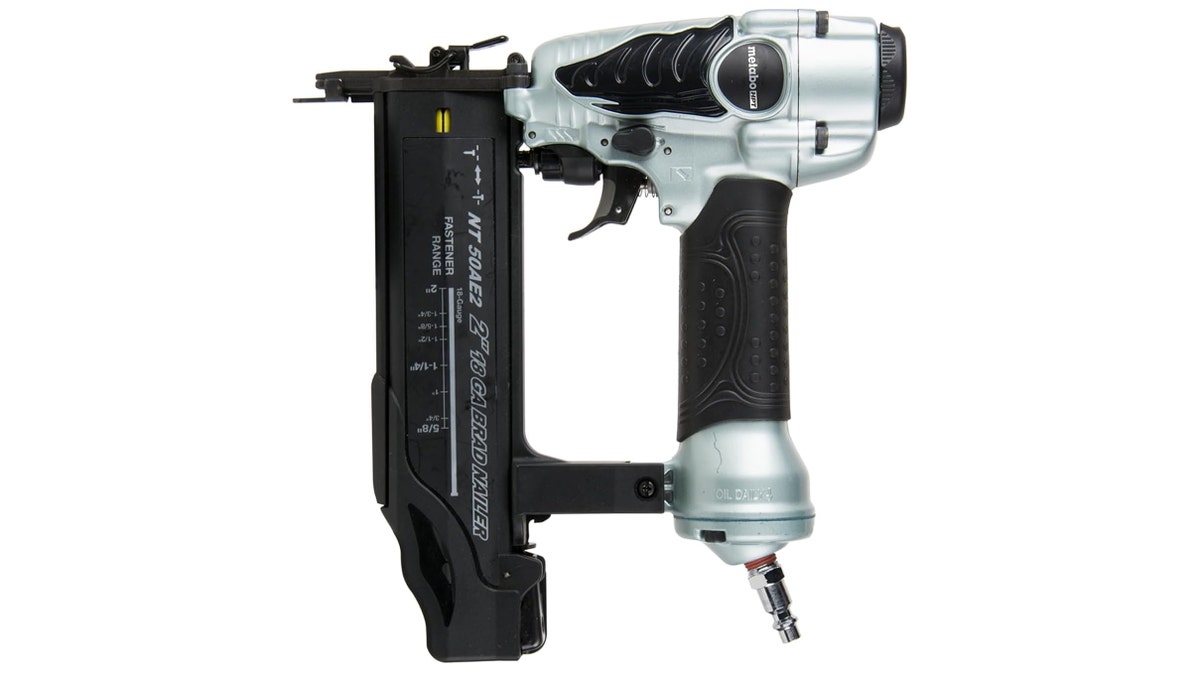 This lightweight brad nailer is great for DIY projects.