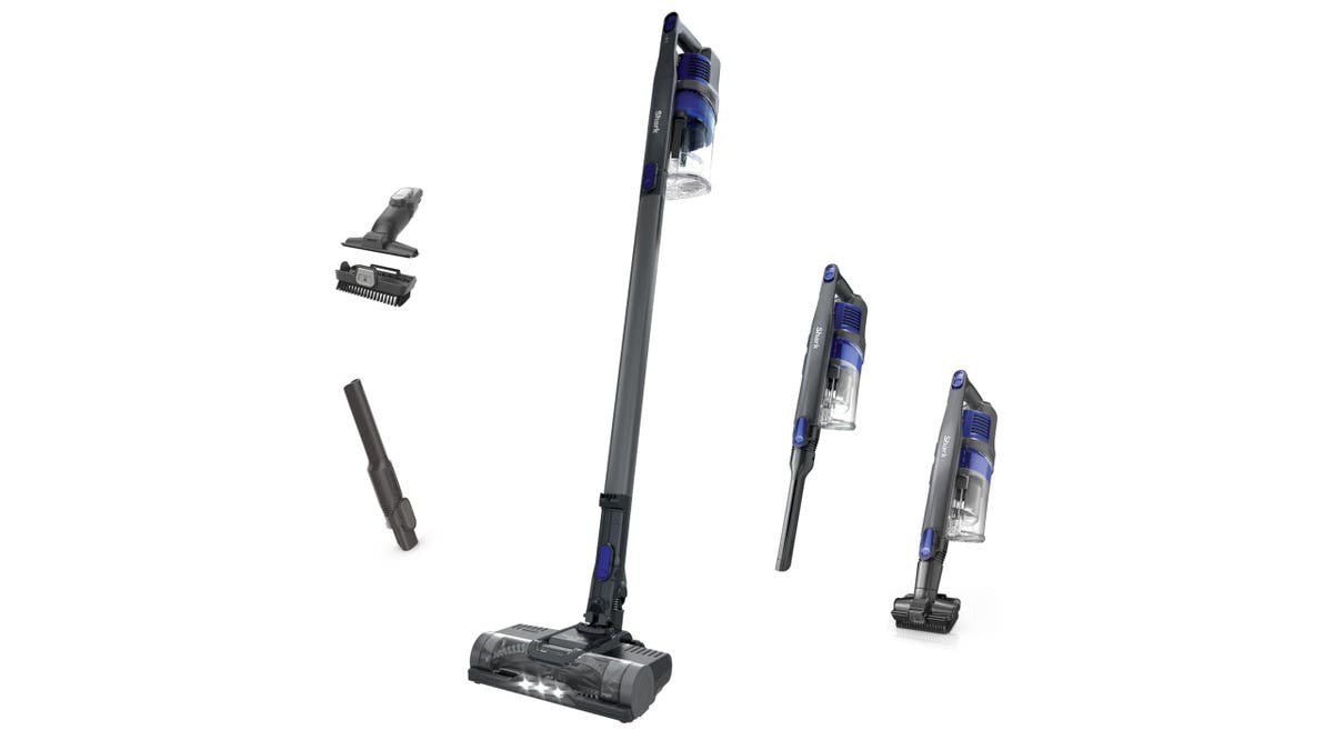 This Dyson comes with multiple accessories to reach all hard to reach areas of your home. 