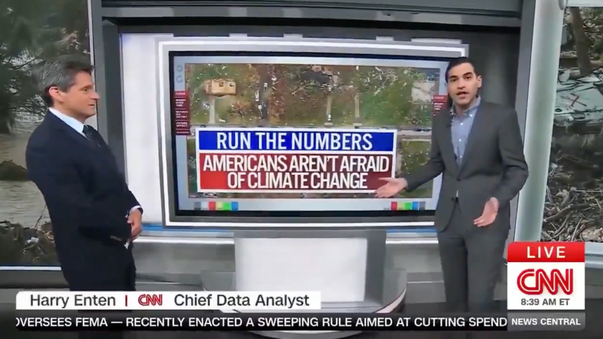 Screenshot of CNN's data analyst Harry Enten

