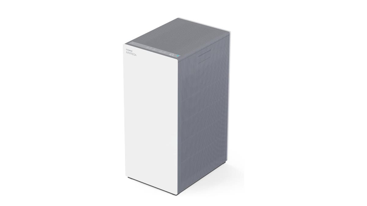 This powerful purifier automatically shuts off when no pollutants are detected. 
