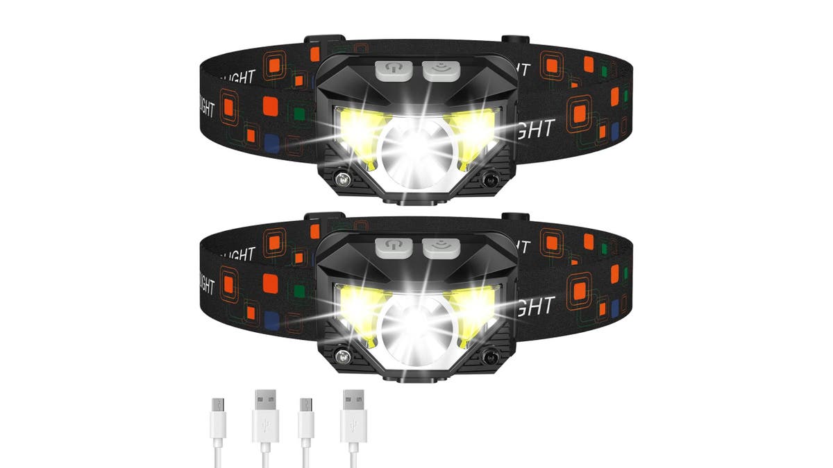 Make it easier to light up your campsite with these headlamps.