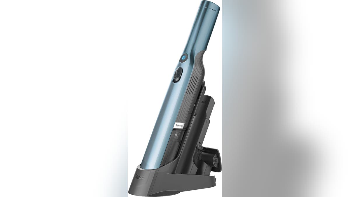 This cordless hand vacuum reaches those tight spaces and makes cleaning simple. 