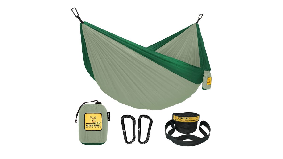 A durable hammock that's easy to set up. 