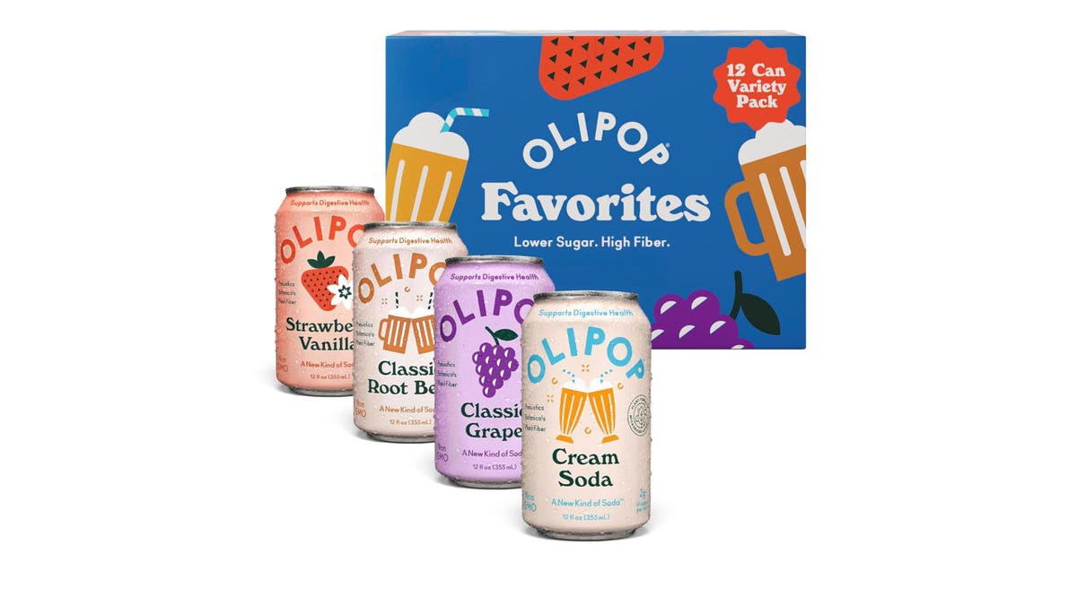 Olipop is a healthier soda option. 