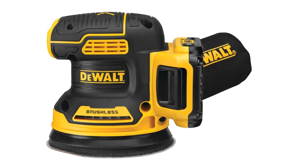 Make sanding easier with a cordless orbital sander.