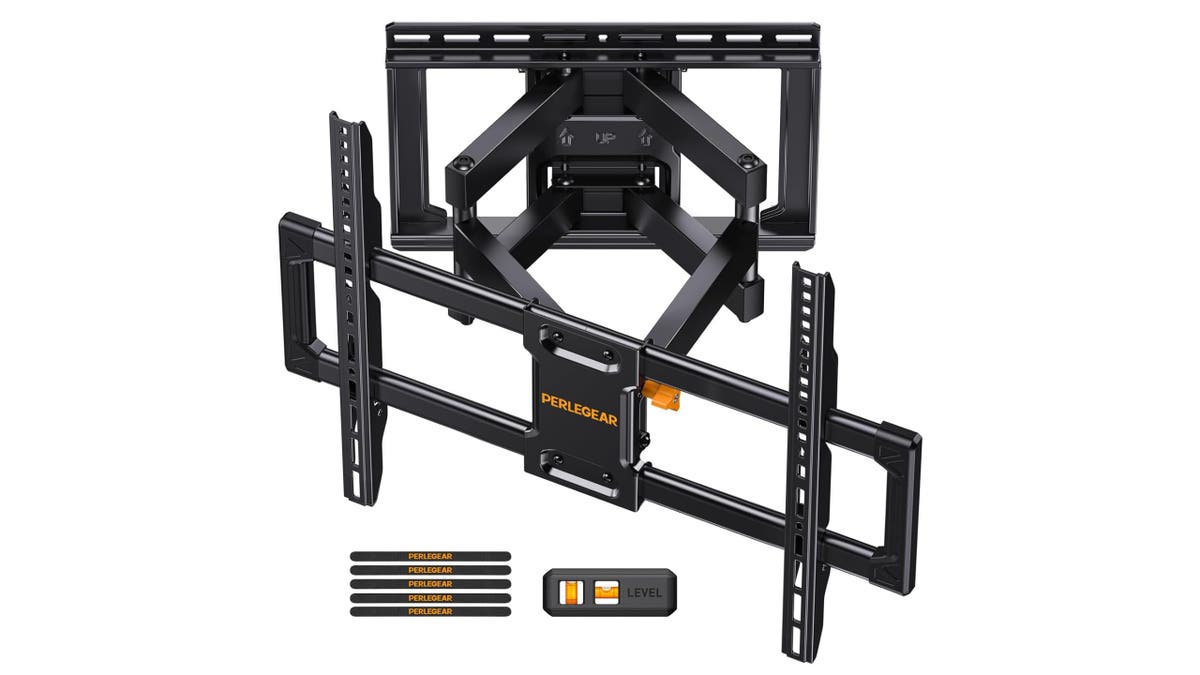 Swivel your TV and tilt it forward for a better viewing experience.