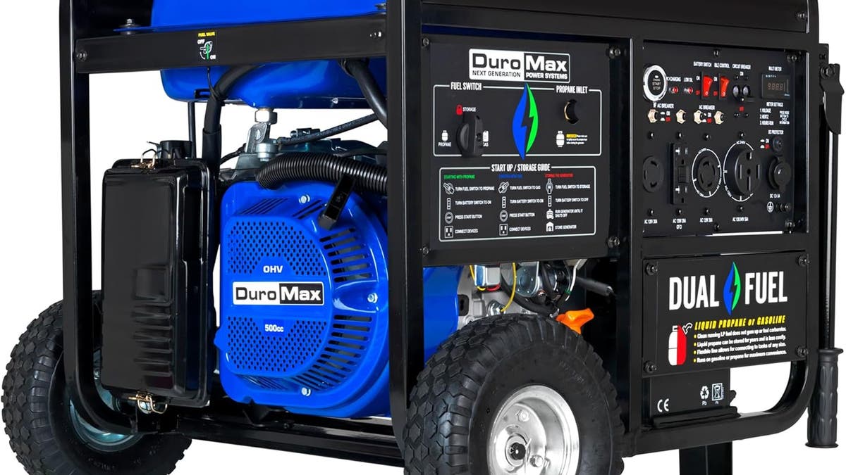 A dual-fuel portable generator that keeps the entire home running during power outages.