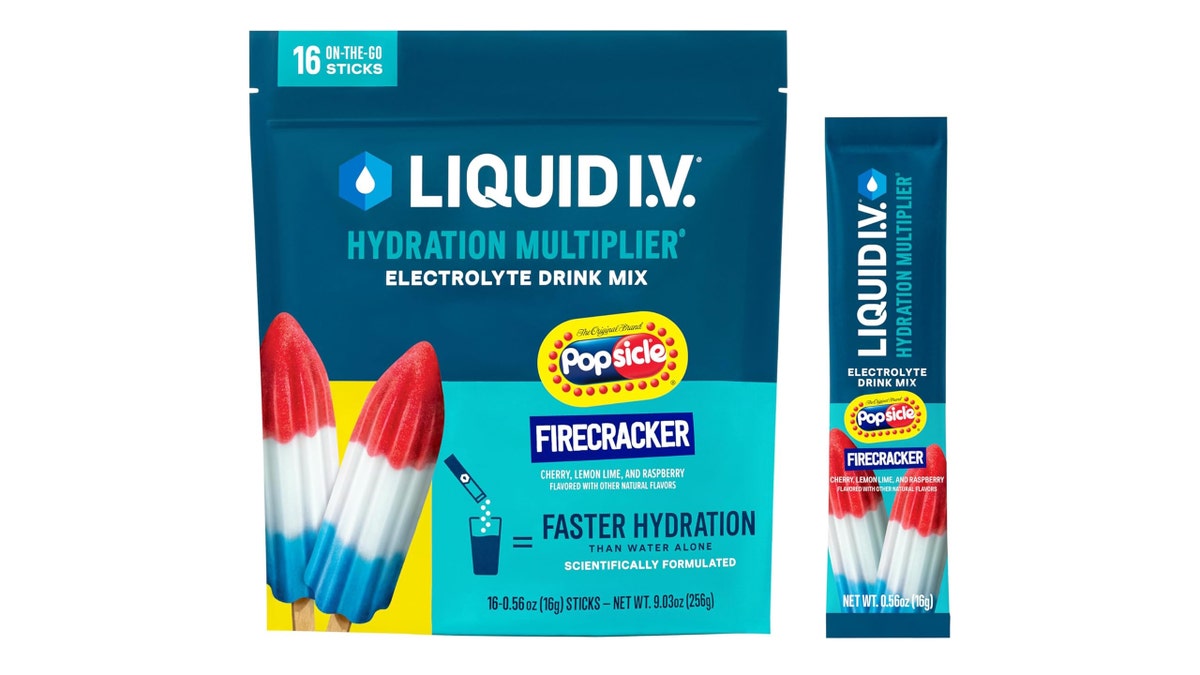 Just add a Liquid I.V. to your water for more hydration.