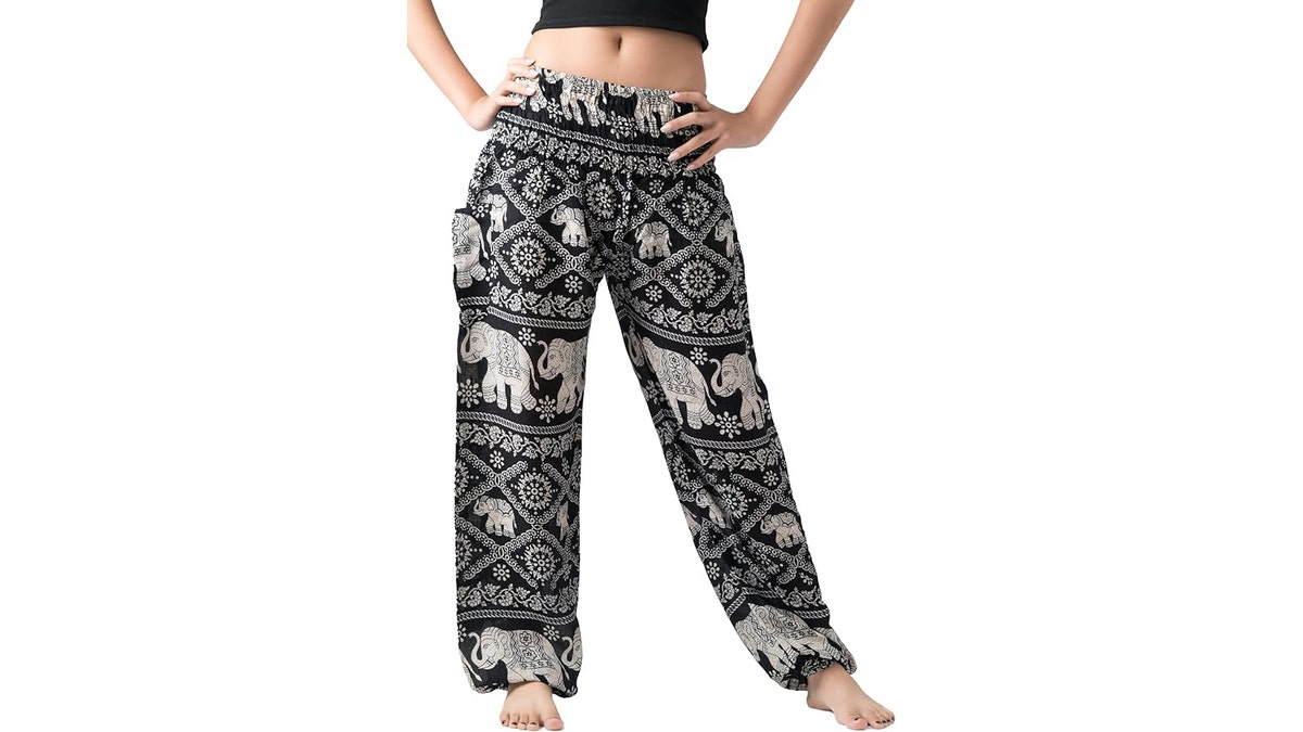 Elephant pants are light and breathable for ultimate comfort.