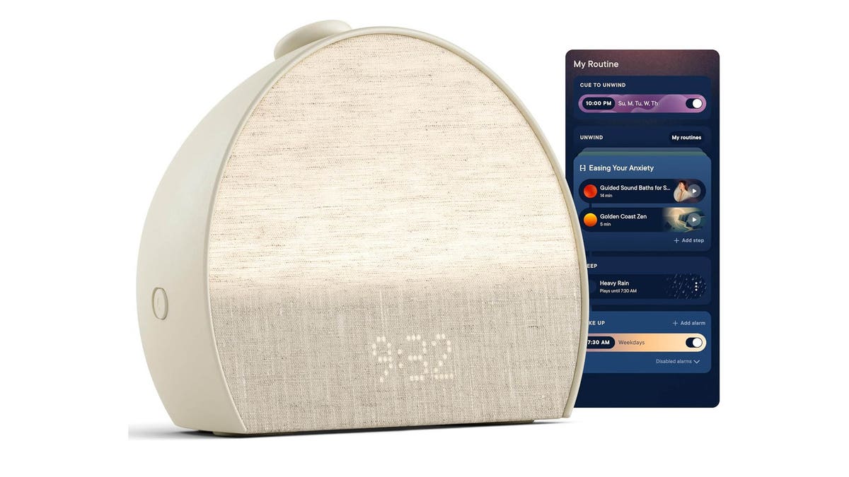 Get a better night of rest with a sound machine.