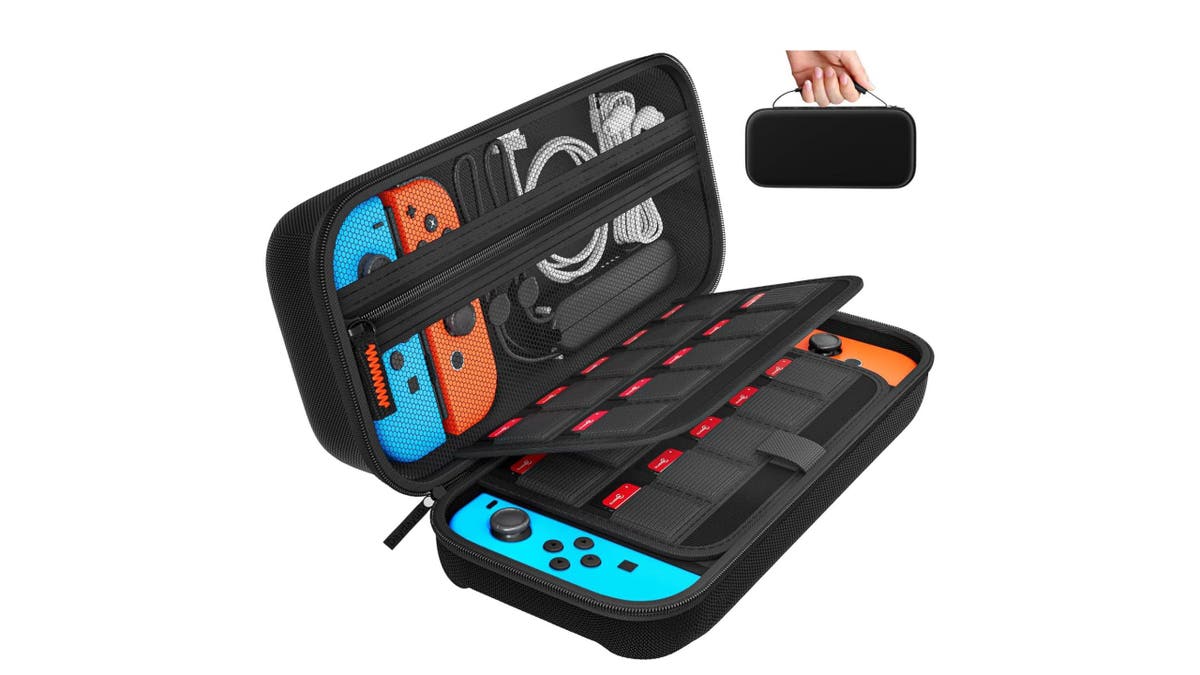 Keep your Switch safe with a case. 