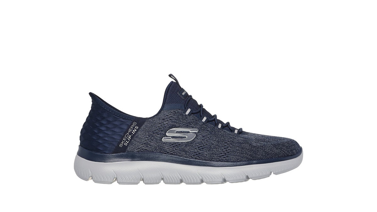 With a soft knit upper and cushioned midsole, these slip-ins offer plush comfort paired with a streamlined look. 