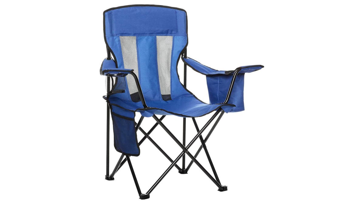 This lightweight camping chair is an affordable option. 