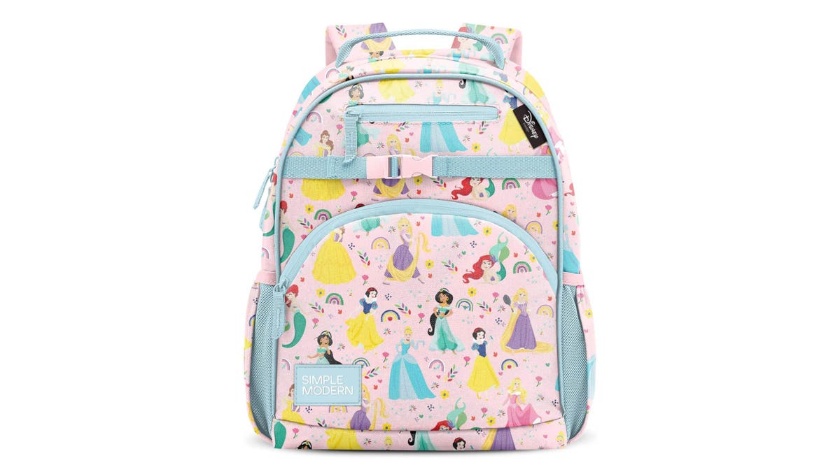 Celebrate Disney princesses with this backpack. 