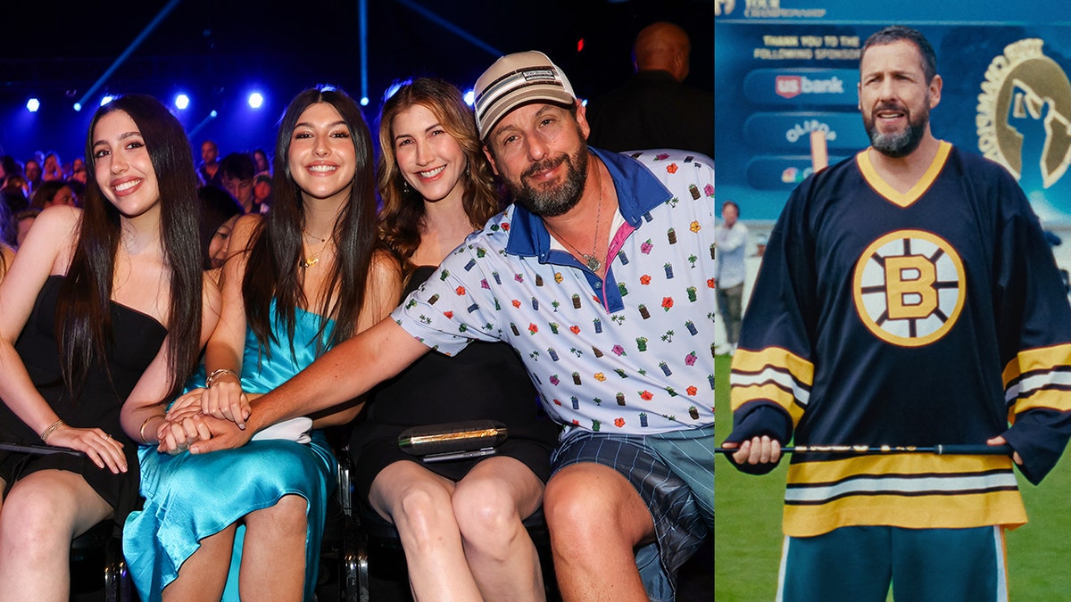 La hija y la esposa de Adam Sandler