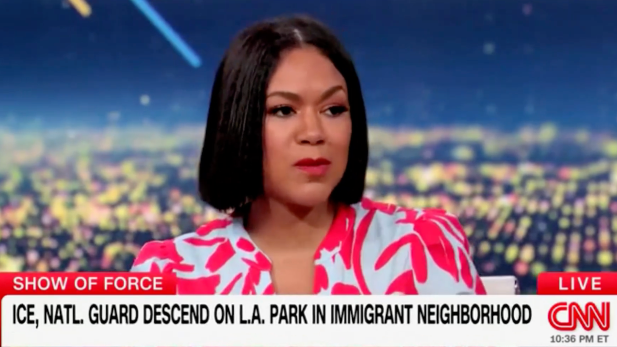 screenshot of Ex-MSNBC host Tiffany Cross.