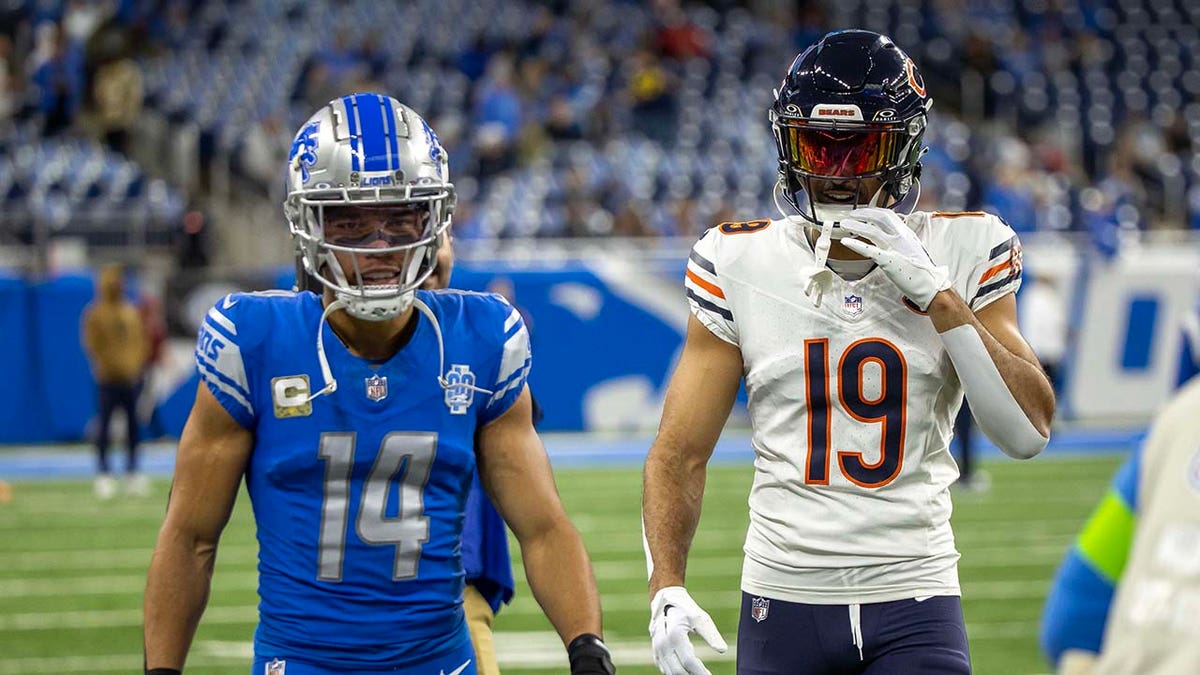 Amon-Ra St. Brown and his brother Equanimeous St. Brown