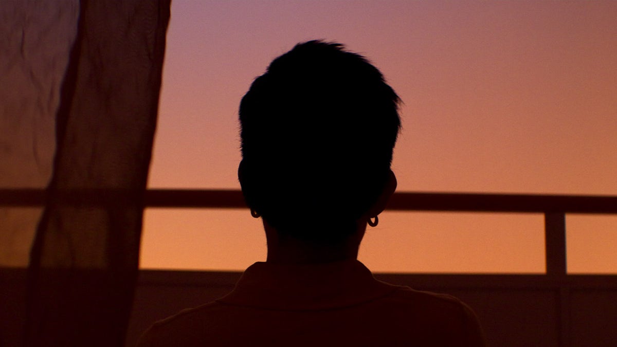 A shadow of Amy Bradley.