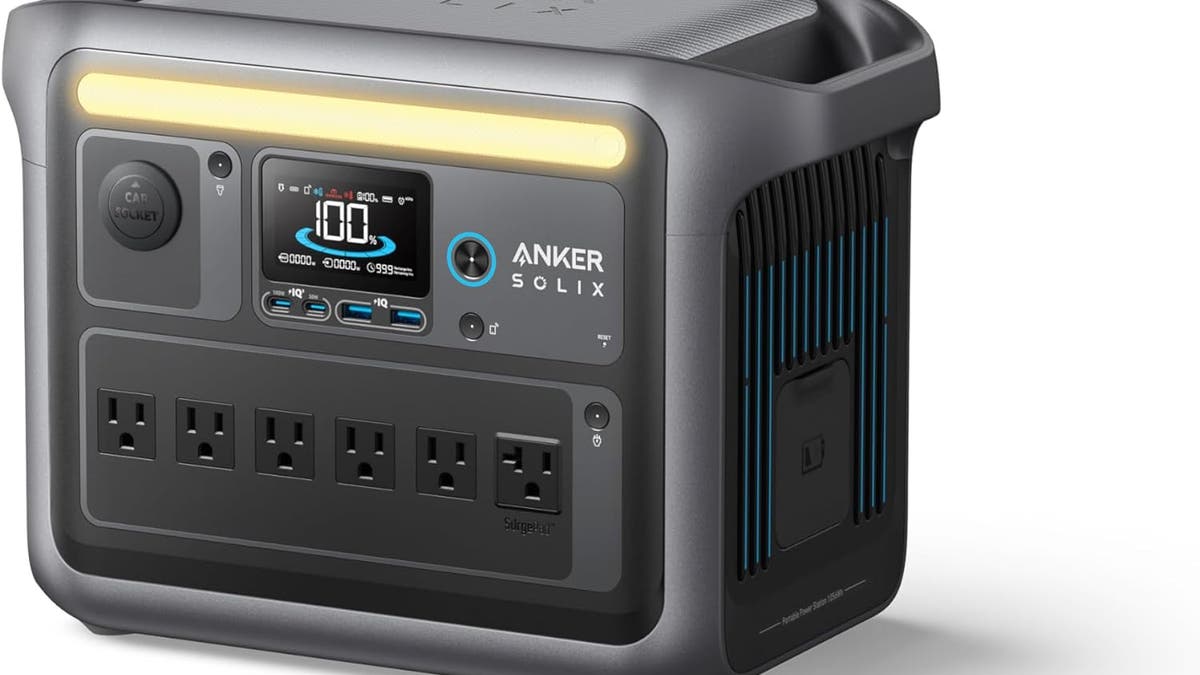 Power your next camping trip with this solar generator.