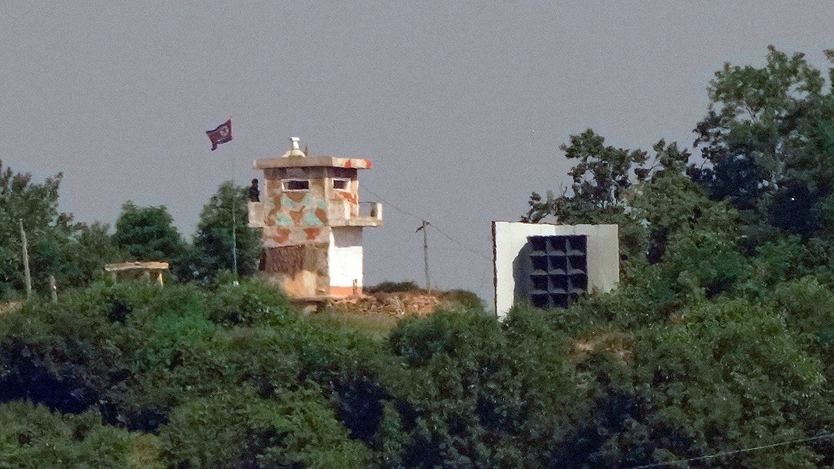 North Korean military guard