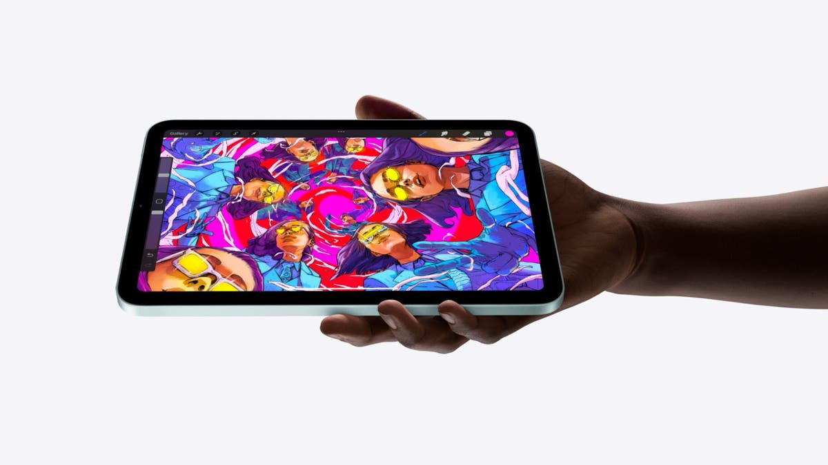 The Apple iPad mini is the perfect size for reading books.