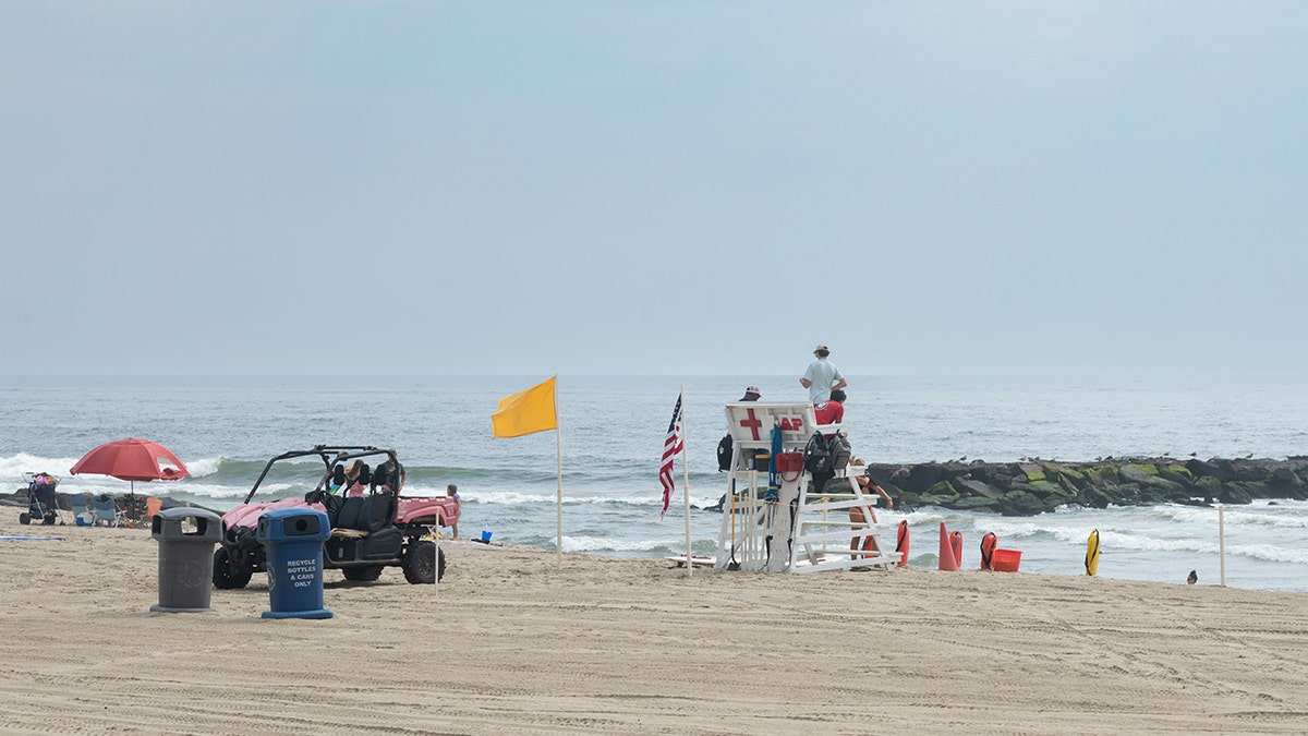 Lifeguard Stand in Asbury Park, New Jersey