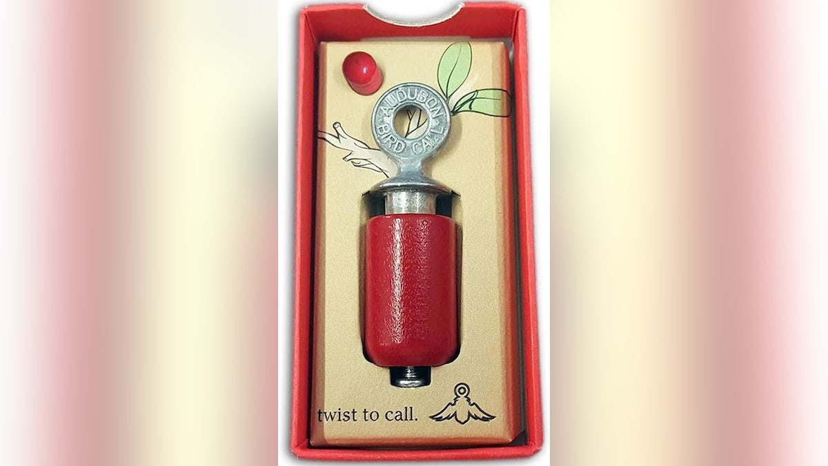 The Audubon bird call is a simple yet effective tool used by bird watchers to attract a wide variety of songbirds.