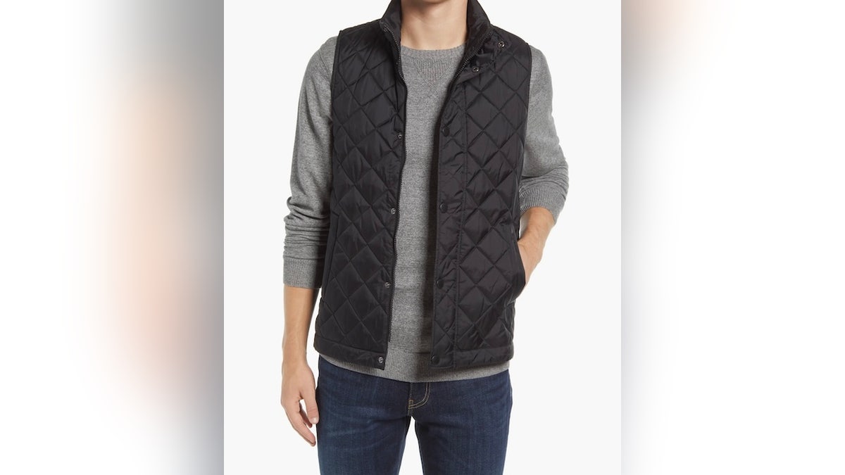 Get ahead of fall shopping and snag this quilted vest at a discounted price.