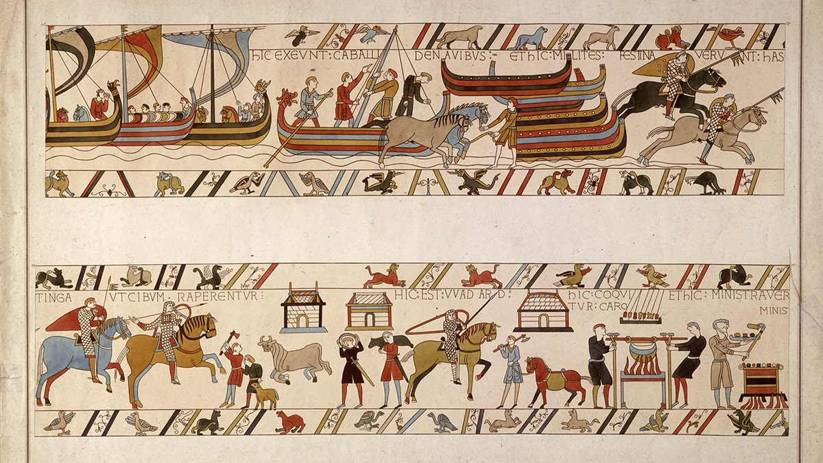 Bayeux Tapestry scenes