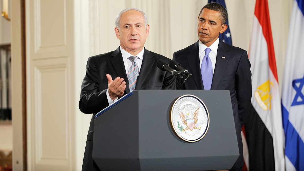 Benjamin Netanyahu and Barack Obama
