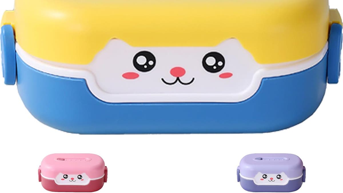 Pack the cutest lunches in this bent box.