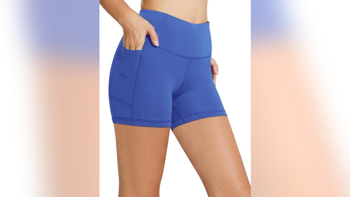 These versatile shorts offer support during all types of workouts. 