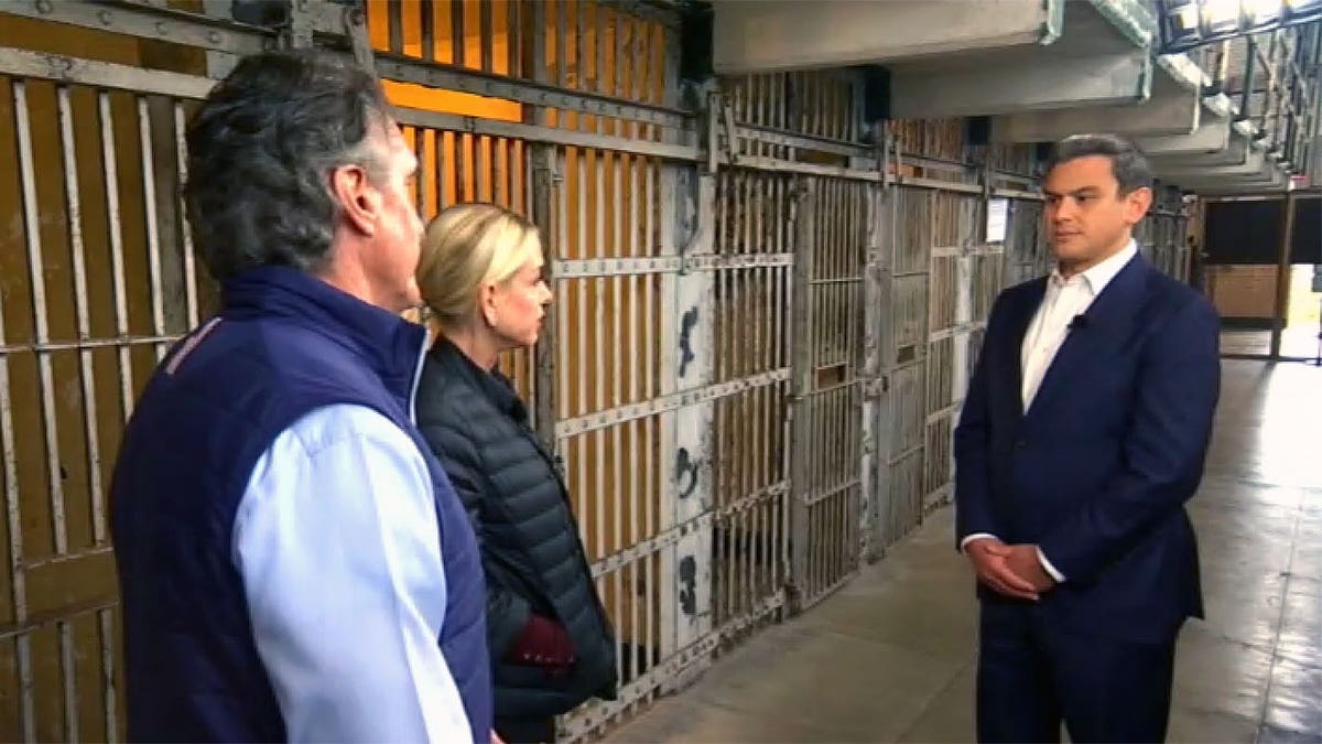 Bondi and Burgum interview at Alcatraz with Fox News