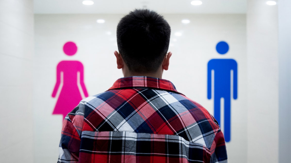 Boy woman restrooms gender