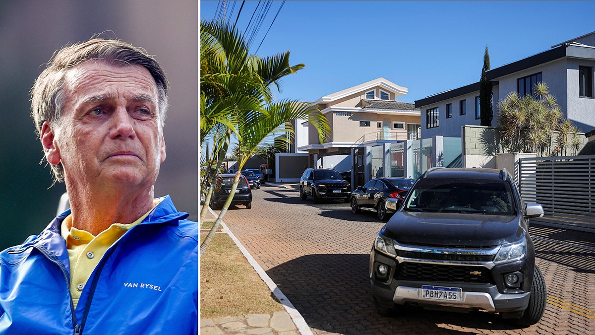 Brazil police excavate the house of Bolsonaro, political seat