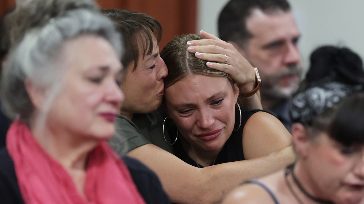 Idaho slayings survivor, Dylan Mortensen cries in court at Brian Kohberger's sentencing