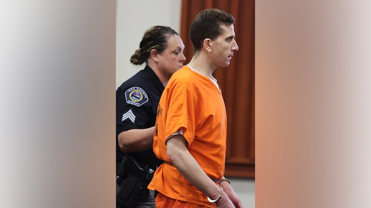 Bryan Kohberger is taken out of the Ada County Courthouse after his sentencing hearing, Wednesday, July 23, 2025, in Boise, Idaho, for brutally stabbing four University of Idaho students to death nearly three years ago.