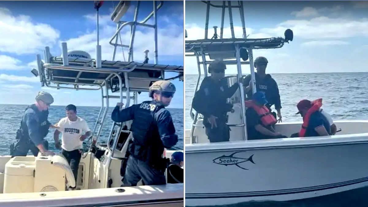 Illegal immigrants storm US beaches as Coast Guard battles migrant surge that rose under Biden