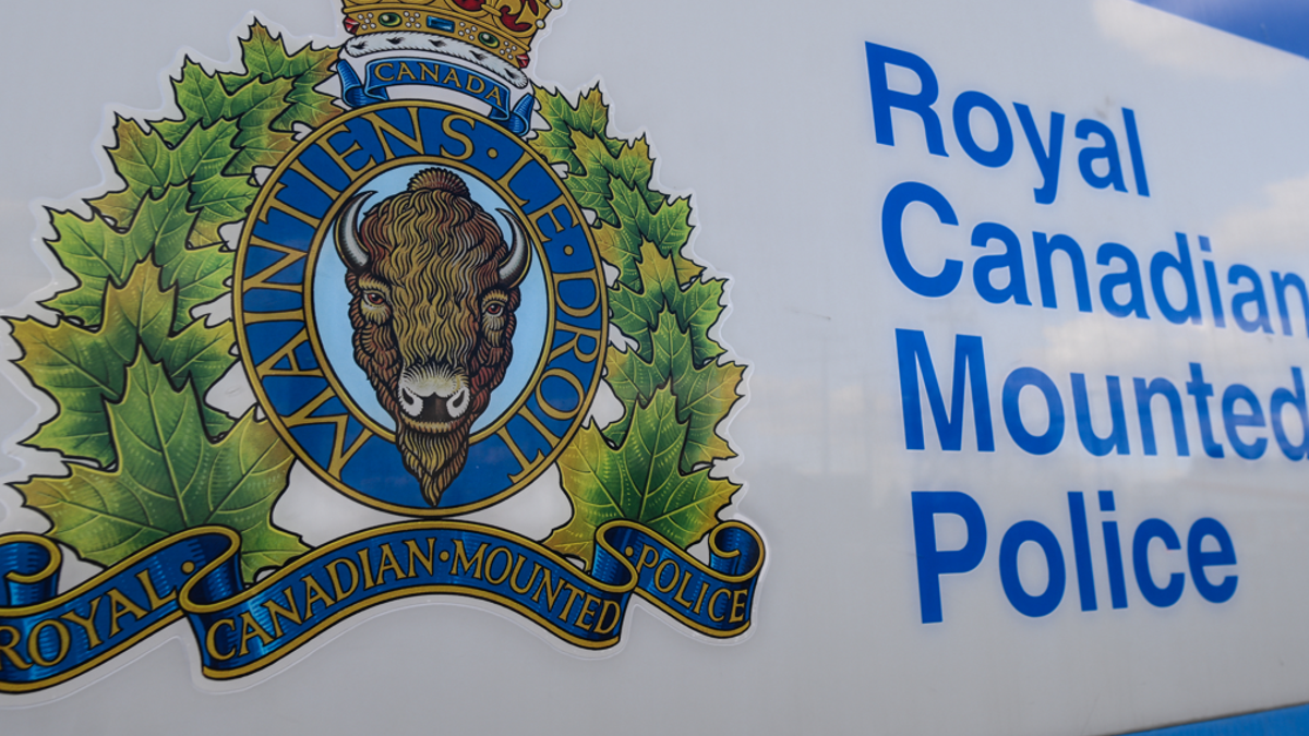 The logo representing nan Canadian mounted police