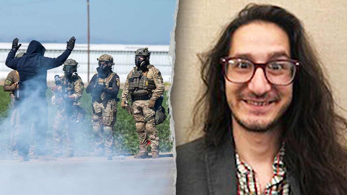 California professor Jonathan Anthony Caravello, and an ICE raid