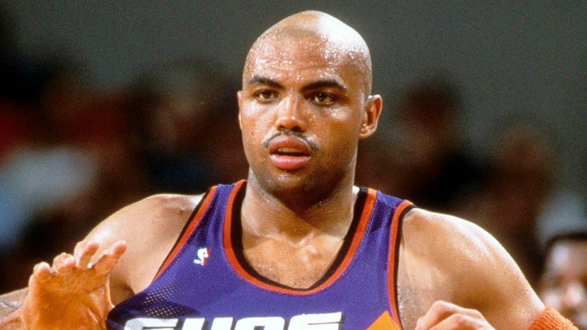 Charles Barkley vs Trail Blazers